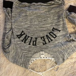Pink and Victoria’s Secret sweatshirt